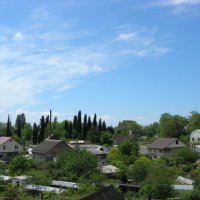 Вид из окна в сторону моря